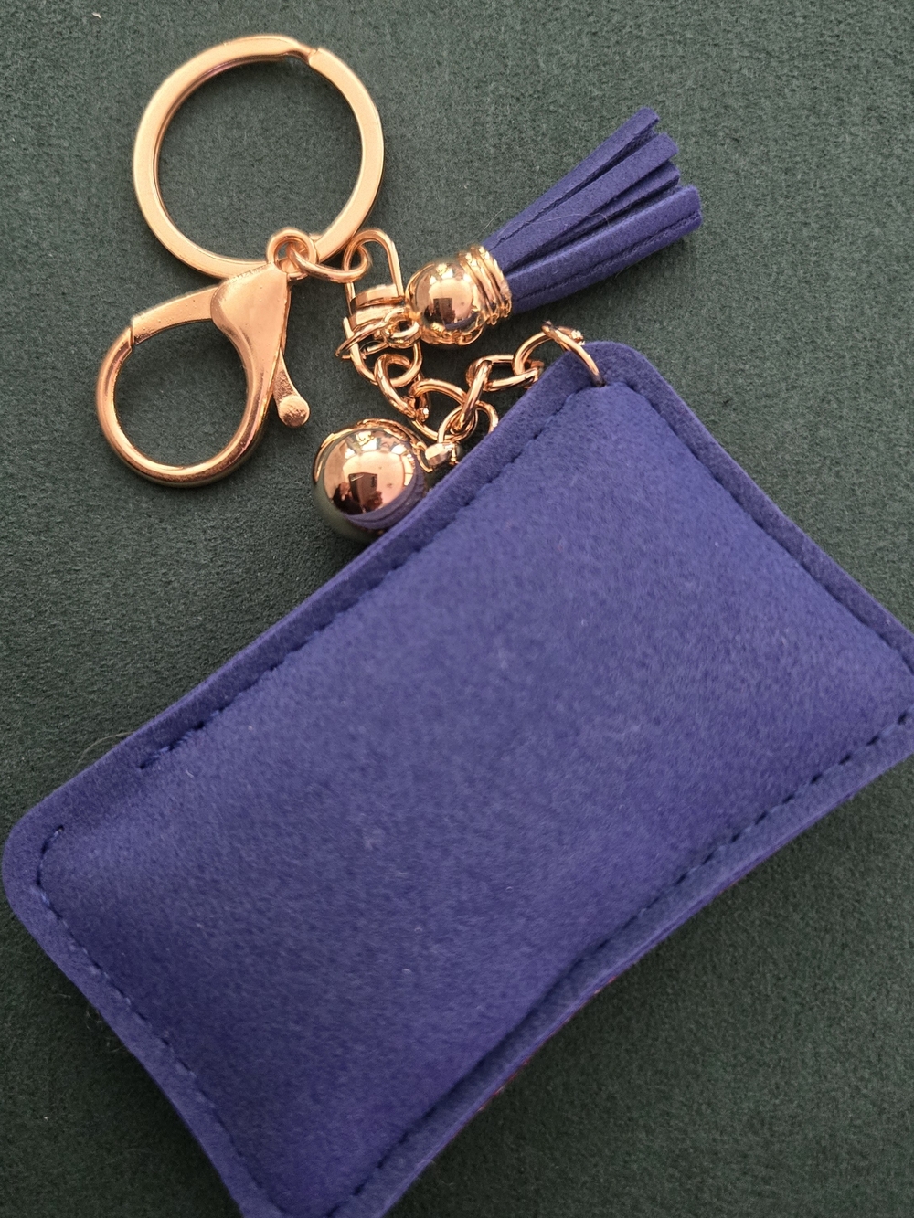 Crystal Patriotic 🇺🇲American Flag Bag Charm /Keychain 🇺🇲 - Picture 2 of 2